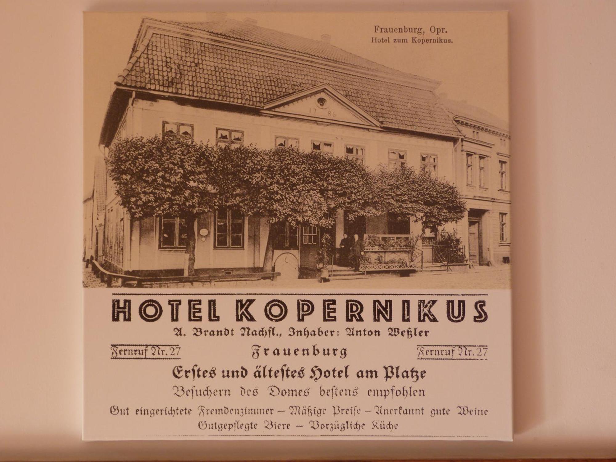 Hotel Kopernik Frombork Ngoại thất bức ảnh